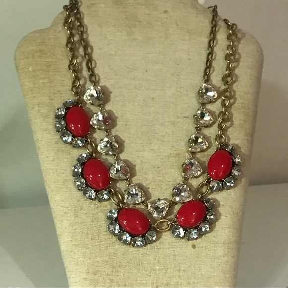 Stella & Dot Statement - Red - Picture 2 of 2